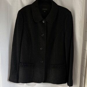Talbots Women's Elegant Black Blazer